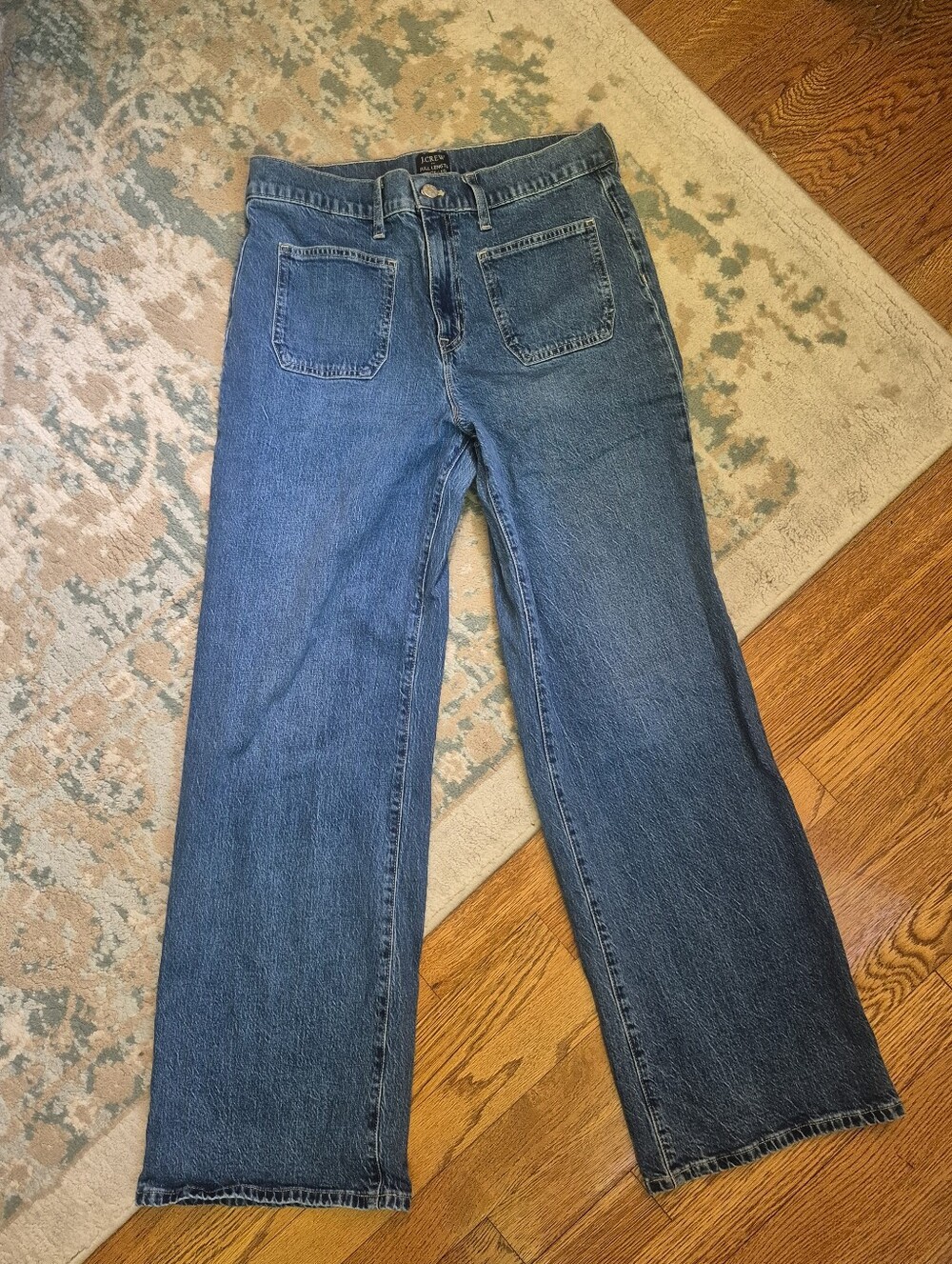 J Crew Wide Leg Full Length Sz 29
